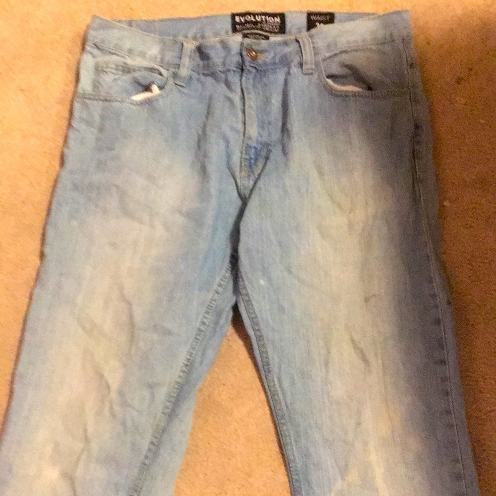 Men’s blue jeans  by evolution in design seven F2 RN 0100 543 premium de…